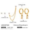 Earrings Light Luxury High-grade Sense Ear Rings Does Not Fade