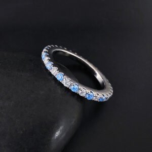 Zircon Inlaid Ring Creative European And American Popular