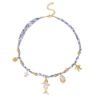 Vacation Style Starfish Shell Hand-knitted Rope Necklace Clavicle Chain