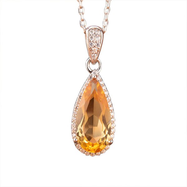 263aa7a9-cb4b-4fd4-83f9-4755b1ac56ba.jpg Women's Natural Topaz Citrine Necklace Set