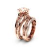68d2ff8d-67b1-4a7f-8782-8ca6af832534.jpg 14K Rose Gold Plated Champagne Gemstone Engagement Ring