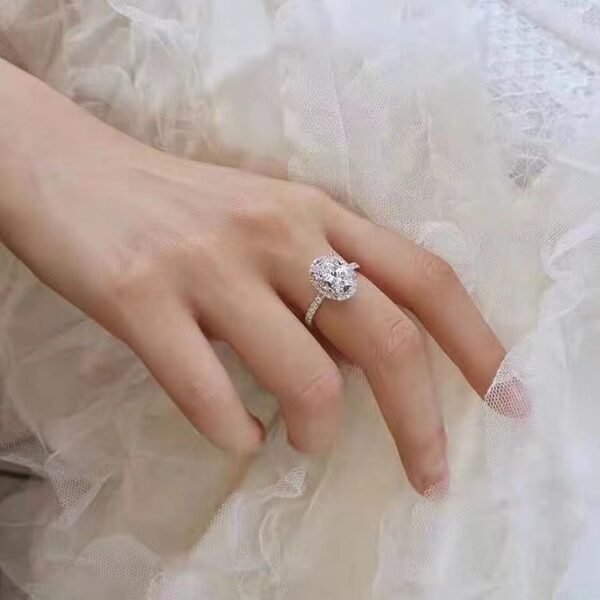 6f55f2a0-4bbb-446f-983f-4df90f960f75.jpg S925 Pure Silver High Carbon Diamond Proposal Dove Egg Ring