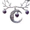 New Fashion Withered Branch Moon Necklace For Women