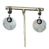 Alloy Women's Colorful Painted Pearl Earrings