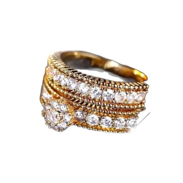 Fashion High-end Personality Ring Set Women