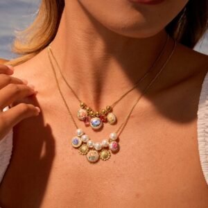 Vintage Sunflower Flower Stainless Steel Necklace