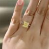 O1CN010soCVZ1myaOtvhPFt_!!2207710525023-0-cib K-Drama Heroine Style Square Sugar Ring for Women - INS Princess Style Ring Jewelry_Auragemd