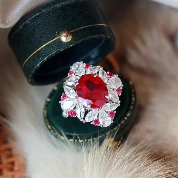 Luxury Vintage Ring - Retro Style Jewelry Elegant Design Ring_Auragemd