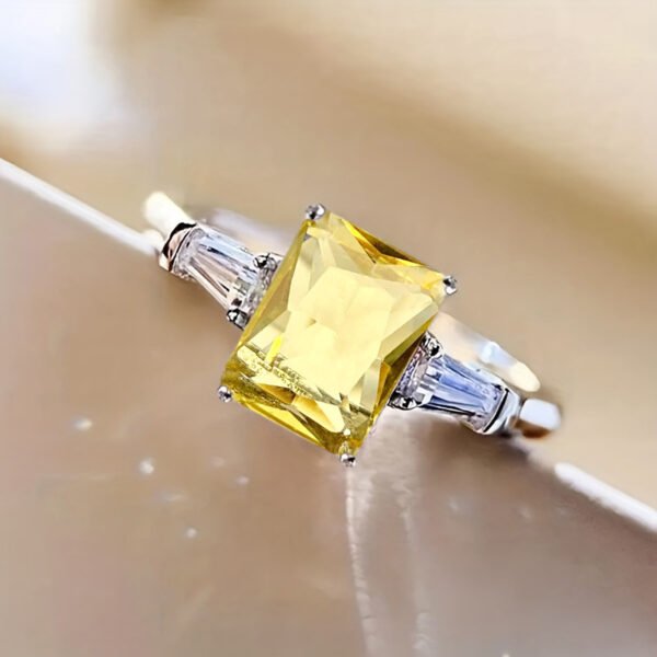 O1CN01PaPeZM1myaPNzmb5R_!!2207710525023-0-cib Women's Fashionable Square Pink Diamond Zircon Ring - Sweet, Romantic & High-End Ring_Auragemd