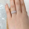 Women's High-End Wheat Ear Ring - Olive Branch Light Luxury Niche Design Minimalist Style Fashionable Personalized Index Finger Ring_Auragemd