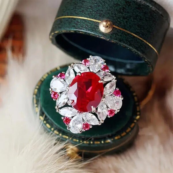 Luxury Vintage Ring - Retro Style Jewelry Elegant Design Ring_Auragemd