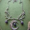 New Fashion Withered Branch Moon Necklace For Women