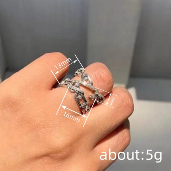 Niche Clip Design Ring For Women