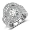 Round New Full Selection Combined Ring Ring Set