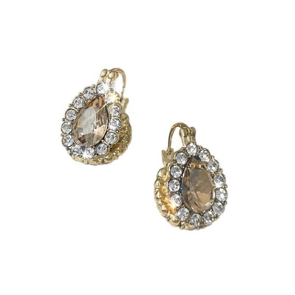 cd1912b2-04d5-4bba-9f77-a7dff03d9dca.jpg Fashion Double-sided Rhinestone Zircon Water Drops Ear Clip
