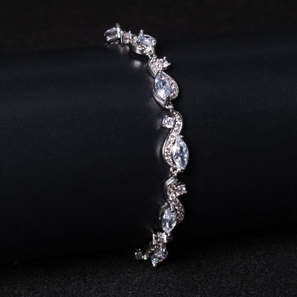 Zircon Line Bracelet High-grade Super Niche Design Bracelet