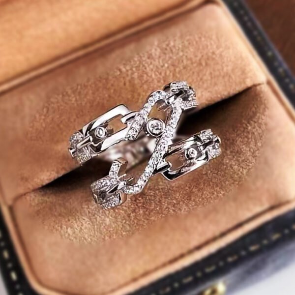 Niche Clip Design Ring For Women