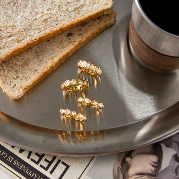 Love Titanium Steel Ring Women's Non-fading Jewelry Light Luxury