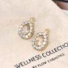 fbedd12a-ab33-48dc-bb5c-f6510fcee450.jpg Fashion Double-sided Rhinestone Zircon Water Drops Ear Clip